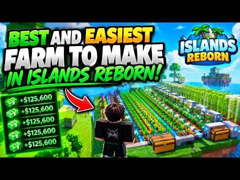 BEST AND EASIEST FARM TO MAKE IN ISLANDS REBORN!